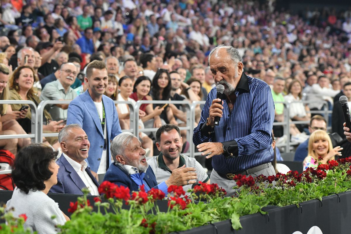 Steffi Graf şi Andre Agassi au venit în România pentru meciul cu Simona Halep