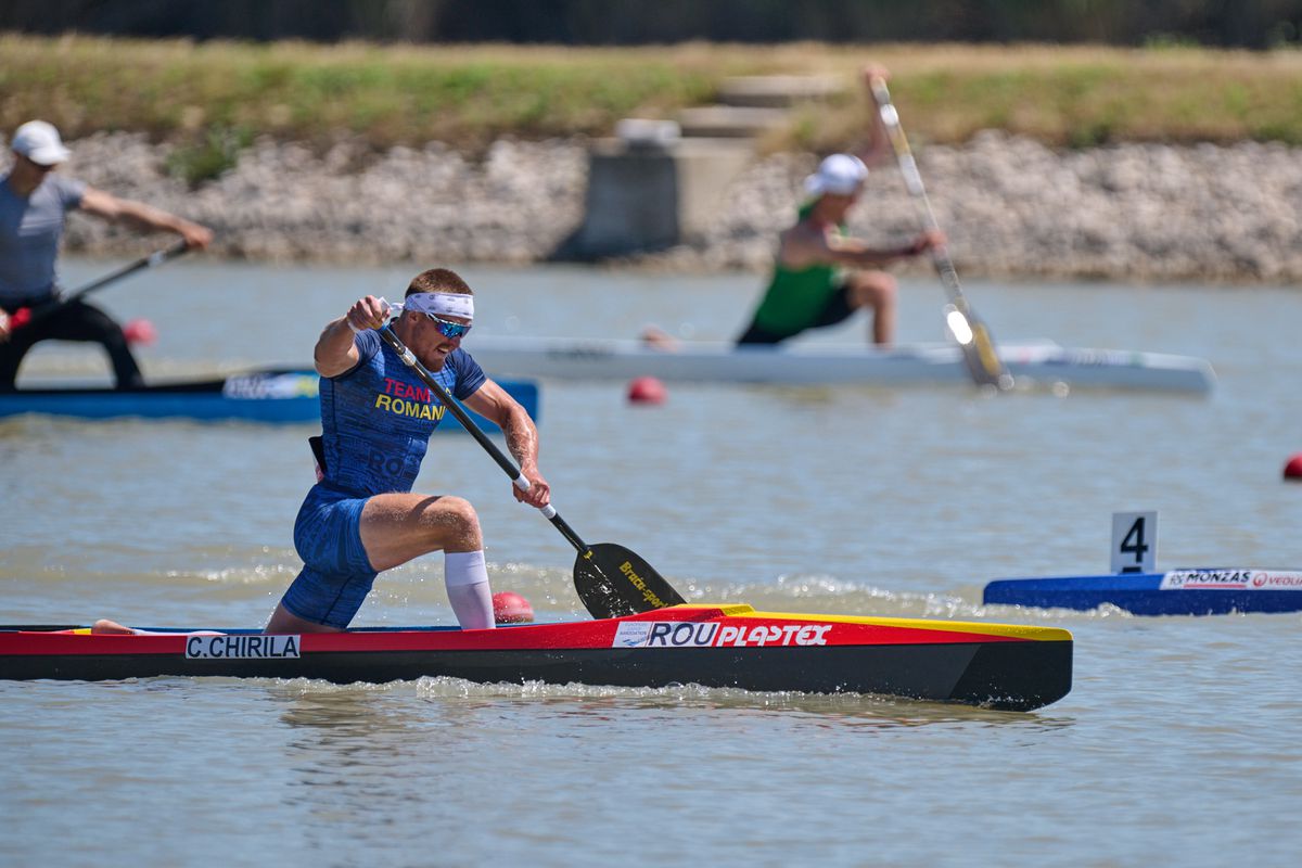 Cătălin Chirilă a câștigat aurul în proba de canoe simplu 1.000 de metri la Campionatele Europene de la Szeged!