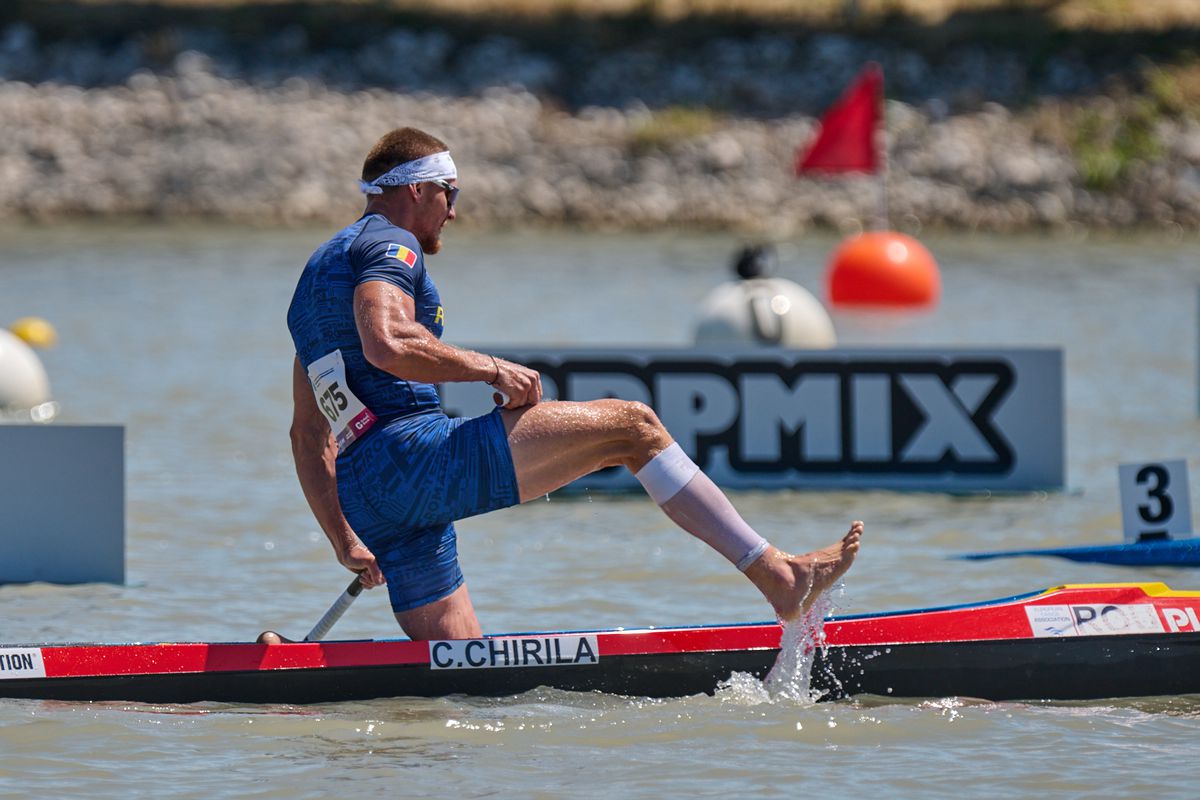 Cătălin Chirilă a câștigat aurul în proba de canoe simplu 1.000 de metri la Campionatele Europene de la Szeged!
