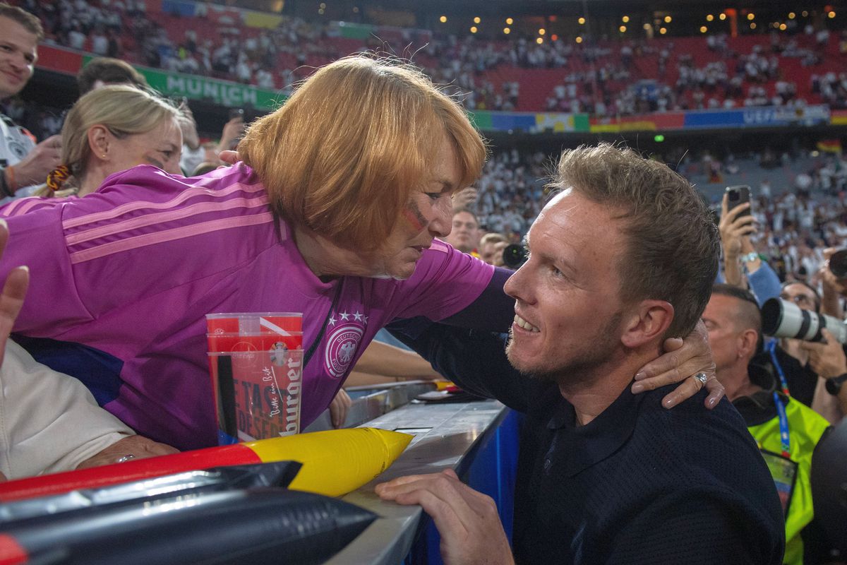 Nu s-a văzut la TV în Germania - Scoția: momentul care va face înconjurul planetei » Gestul emoționant al lui Nagelsmann