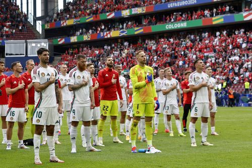 Ungaria a pierdut cu Elveția, scor 1-3, în prima etapă a grupelor de la EURO 2024. Jurnaliștii maghiari au fost deznădăjduiți după eșecul cu elvețienii/ FOTO:  Imago Images