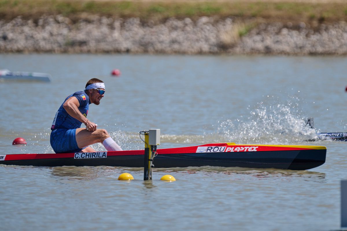 Cătălin Chirilă a câștigat aurul în proba de canoe simplu 1.000 de metri la Campionatele Europene de la Szeged!