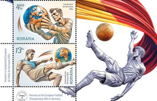 Moment unic pentru colecționari: Romfilatelia a lansat timbre speciale pentru EURO 2024