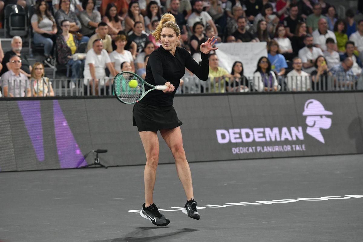 Steffi Graf şi Andre Agassi au venit în România pentru meciul cu Simona Halep