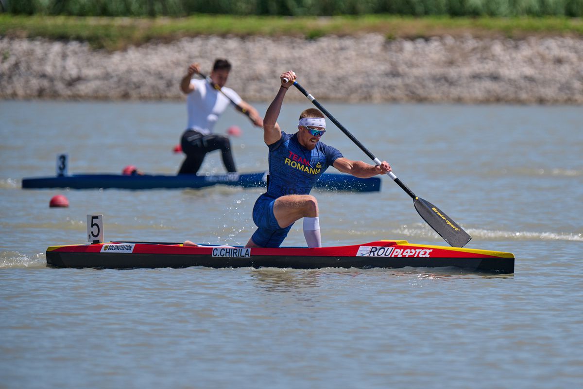 Cătălin Chirilă a câștigat aurul în proba de canoe simplu 1.000 de metri la Campionatele Europene de la Szeged!