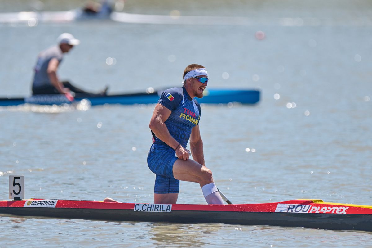 Cătălin Chirilă a câștigat aurul în proba de canoe simplu 1.000 de metri la Campionatele Europene de la Szeged!