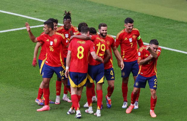Spania și-a arătat furia de la primul meci » Ibericii i-au demolat pe croați la debutul la EURO 2024