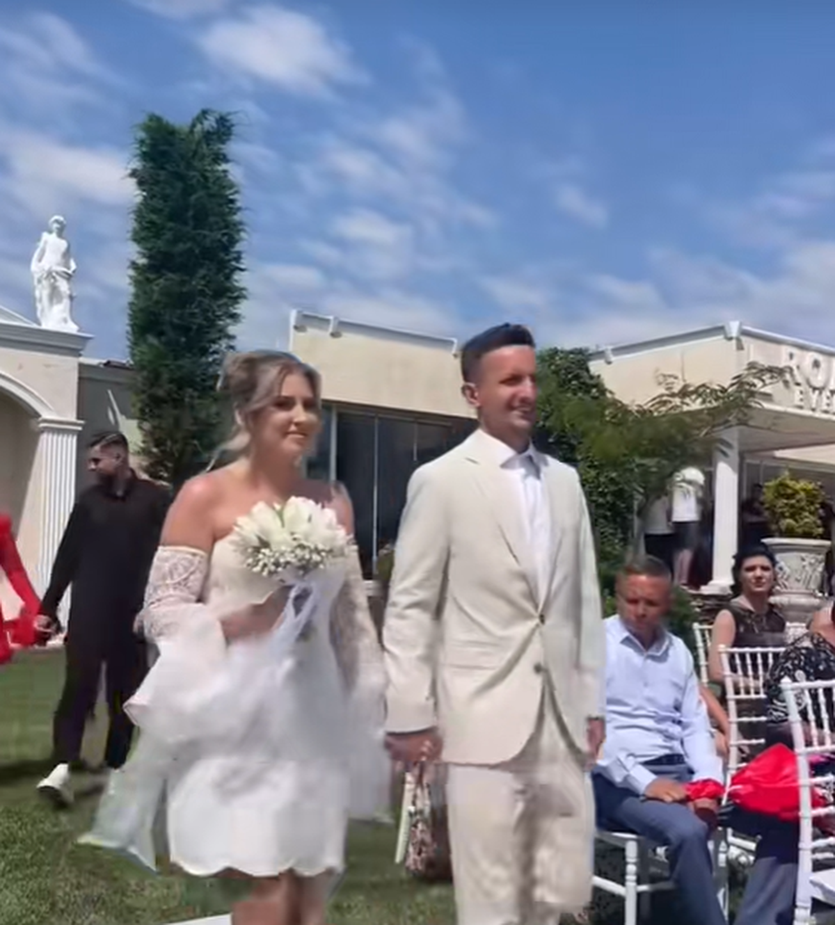 Marius Ștefănescu s-a căsătorit, sâmbătă, la Caracal » Un singur coechipier de la FCSB zărit la eveniment