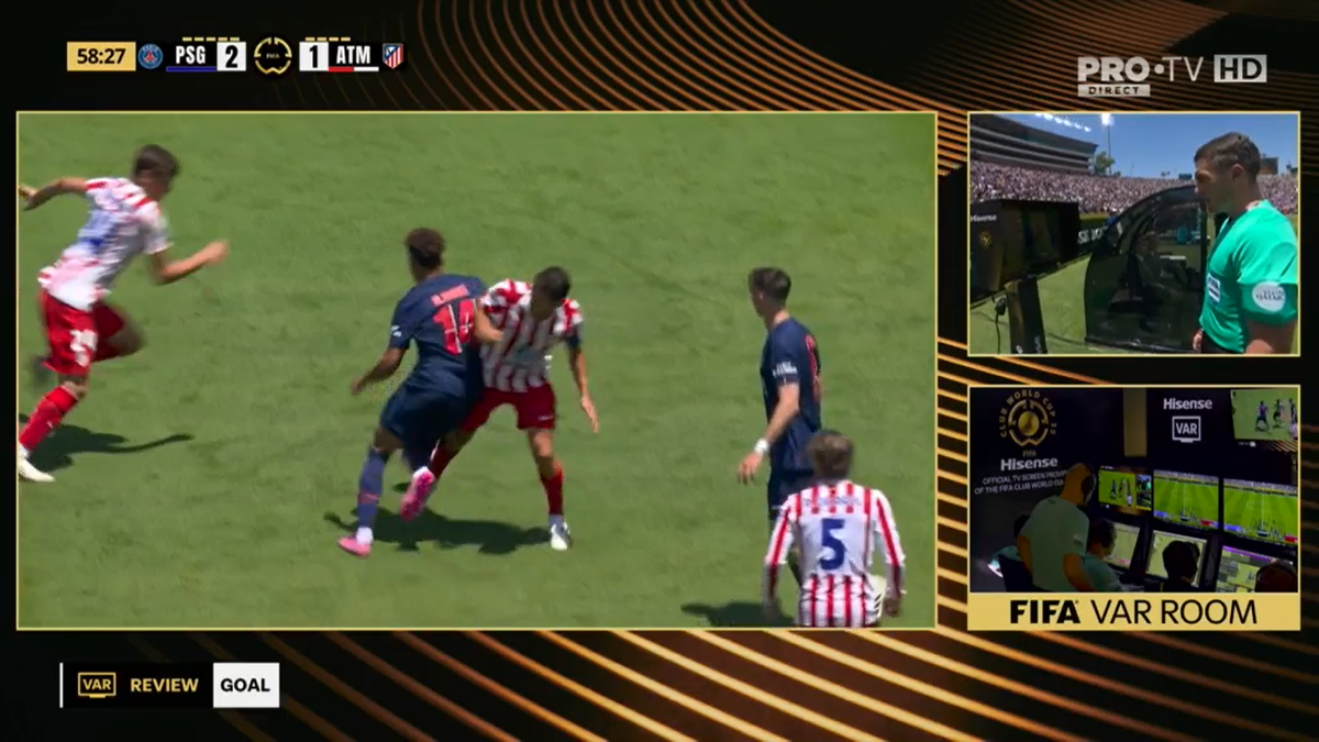 Istvan Kovacs, momentul serii la PSG - Atletico