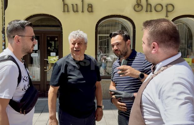Imagini de senzație cu Mircea Lucescu în centrul Bratislavei! » Turcii i-au pupat mâinile: „La ei, asta înseamnă acest gest!”