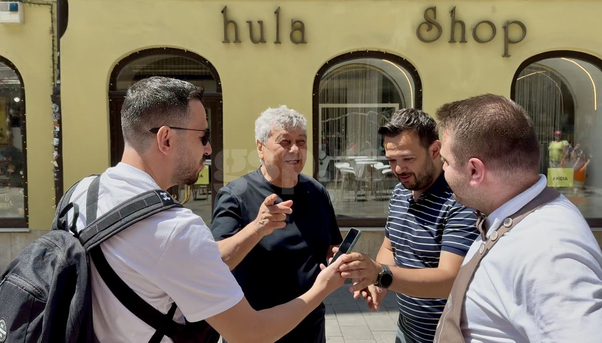 Imagini de senzație cu Mircea Lucescu în centrul Bratislavei! » Turcii i-au pupat mâinile: „La ei, asta înseamnă acest gest!”
