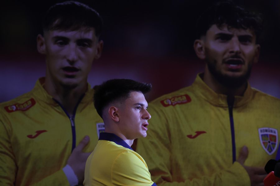 Rareș Ilie, conferință de presă după meciul cu Spania // foto: Ionuț Iordache (GSP) Ar fi bomba verii! Direct din cantonamentul naționalei U21, un titular anunță că s-ar putea întoarce în Superligă: „Nu exclud”