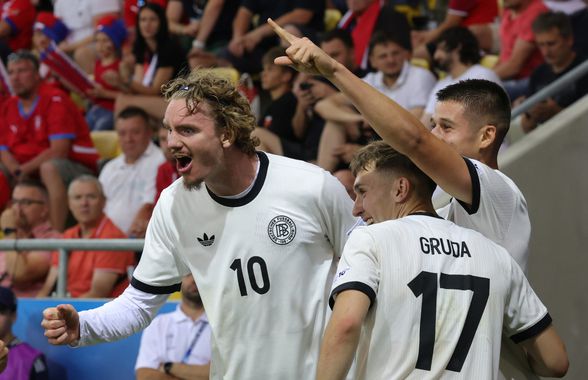 Germania U21 se califică în sferturile de finală ale Campionatului European » Show total într-o partidă cu șase goluri