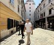 Mircea Lucescu s-a plimbat prin Bratislava înainte să se întoarcă la București. Foto: Andrei Crăițoiu (GSP.RO)