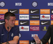 Italienii de la Inter au făcut două gafe la conferință de prezentare a lui Cristi Chivu în calitate de nou antrenor al lui Inter.