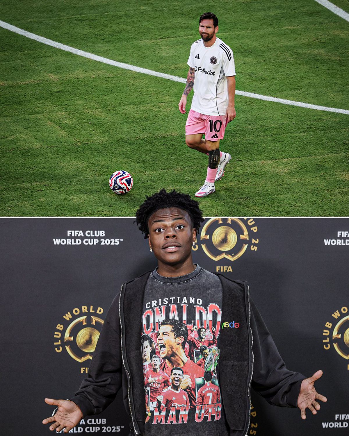 Gestul prin care excentricul IShowSpeed l-a sfidat pe Lionel Messi la Campionatul Mondial al Cluburilor! Argentinianul n-a stat pe gânduri