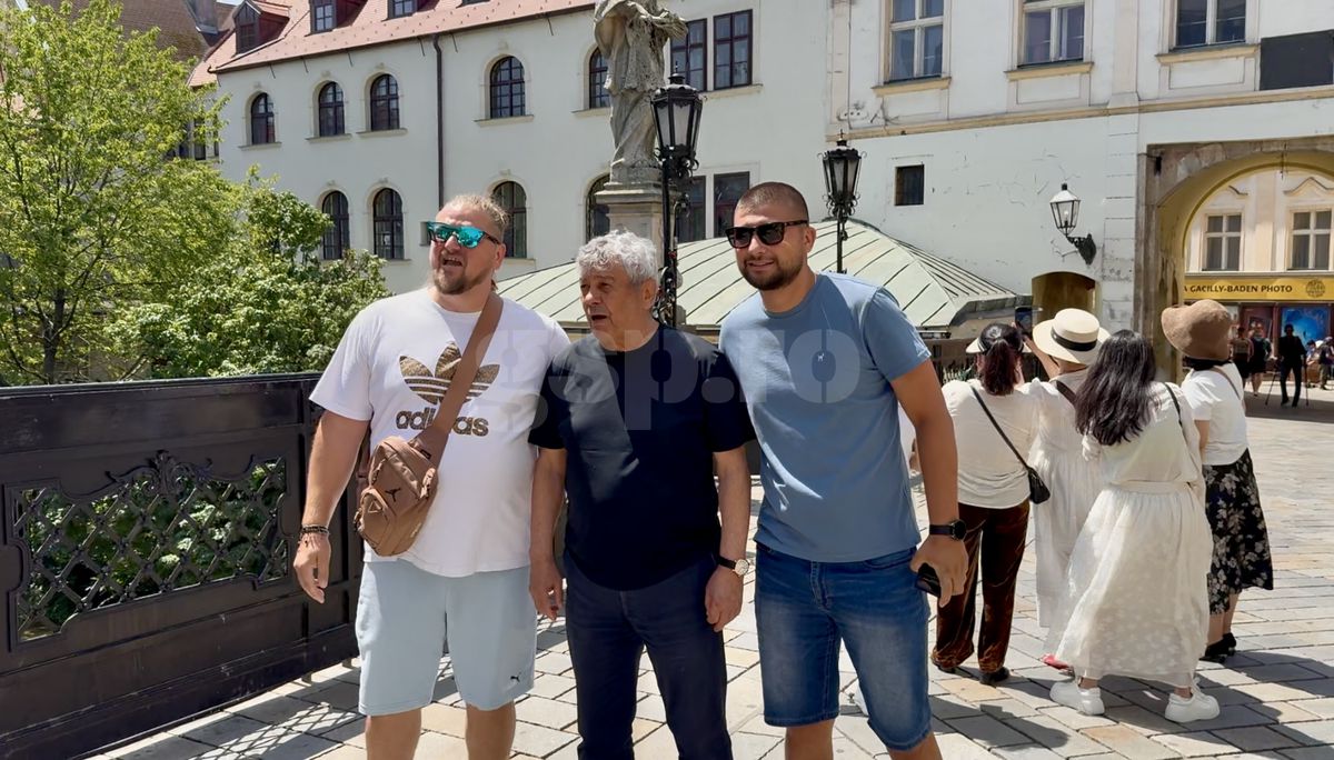 Imagini de senzație cu Mircea Lucescu în centrul Bratislavei! » Turcii i-au pupat mâinile: „La ei, asta înseamnă acest gest!”