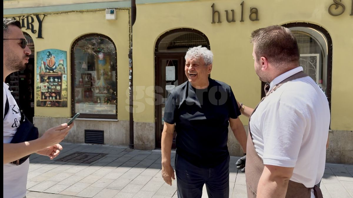 Imagini de senzație cu Mircea Lucescu în centrul Bratislavei! » Turcii i-au pupat mâinile: „La ei, asta înseamnă acest gest!”