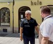 Mircea Lucescu s-a plimbat prin Bratislava înainte să se întoarcă la București. Foto: Andrei Crăițoiu (GSP.RO)