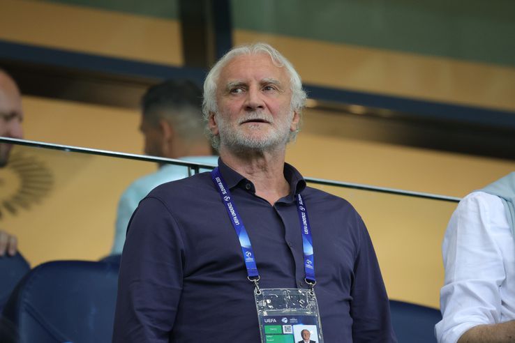 Marele Rudi Voller, în tribune la Cehia U21 - Germania U21 // foto: Ionuț Iordache (GSP)