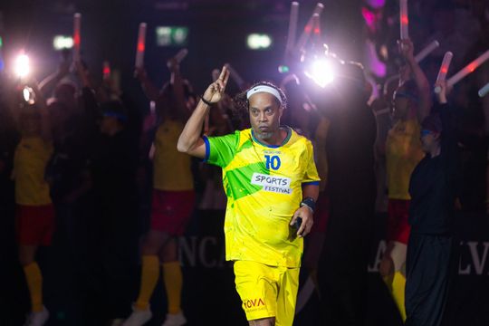 Ronaldinho, în BTarena, la Sports Festival/Foto: Sports Festival