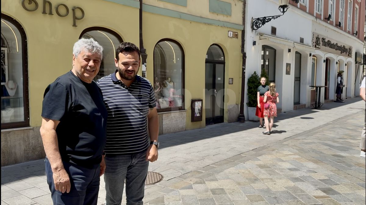 Imagini de senzație cu Mircea Lucescu în centrul Bratislavei! » Turcii i-au pupat mâinile: „La ei, asta înseamnă acest gest!”