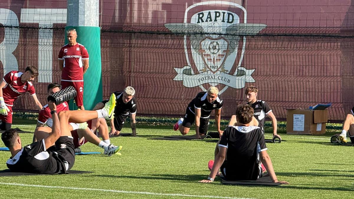 Reunire Rapid sub comanda lui Daniel Pancu