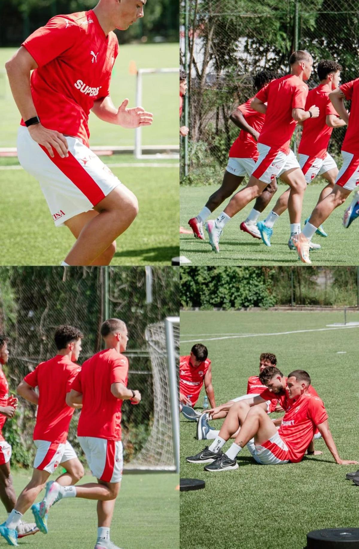 Antrenamente Dinamo, efectuate la Săftica sub comanda lui Nuno Camos