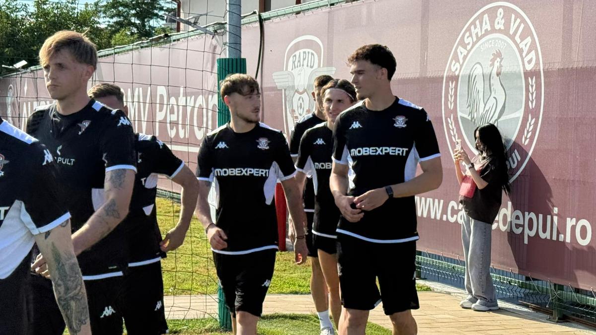 Reunire Rapid sub comanda lui Daniel Pancu