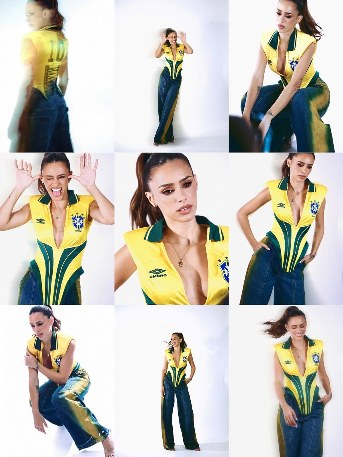 Iubita lui Neymar a arătat mai mult decât voia în timpul meciului Braziliei! Imaginea surprinsă în tribune