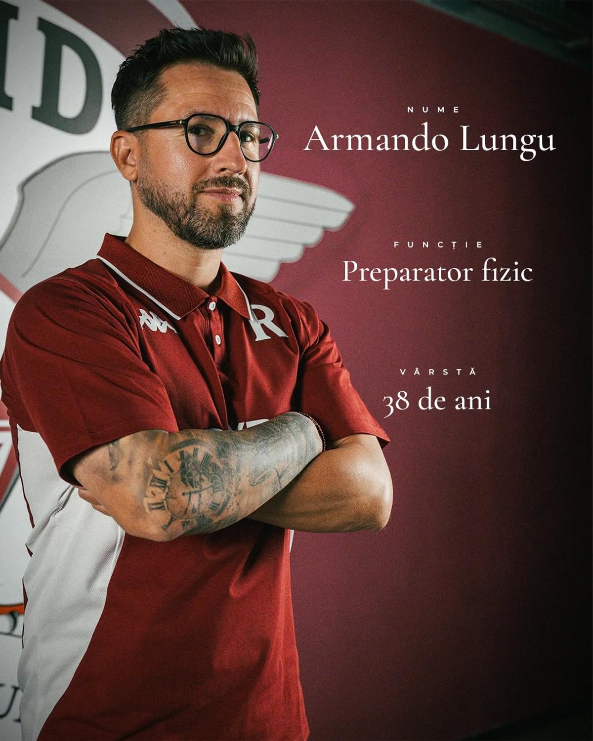 Rapid a prezentat staff-ul lui Daniel Pancu