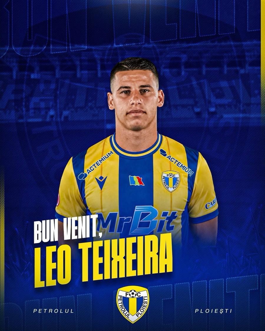 Leo Teixeira // Foto: Facebook Un nou transfer pe filiera portugheză la Ploiești: devine cel mai bine cotat jucător din lot