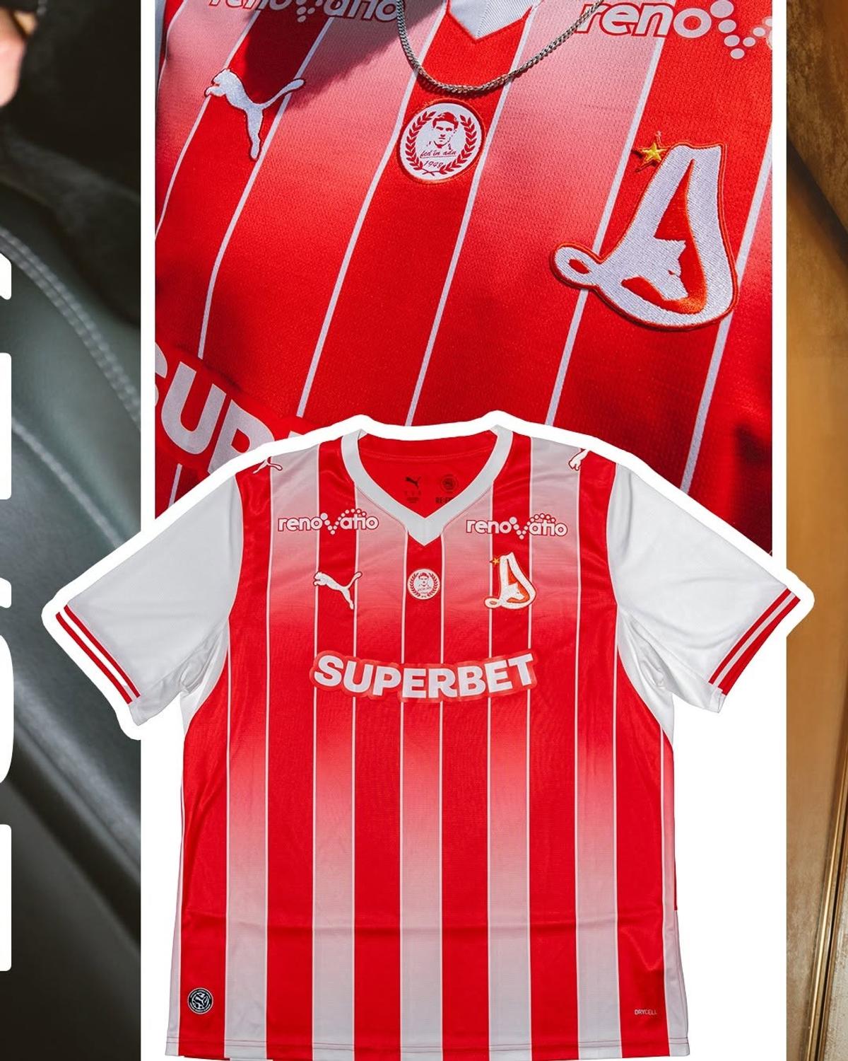 Noul echipament al lui Dinamo (sezon 2026-2027)