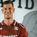 Rapid a anunțat primul transfer al verii. Mijlocașul Vladan Bubanja (27 de ani) a semnat pe un an/ FOTO Facebook @Rapid