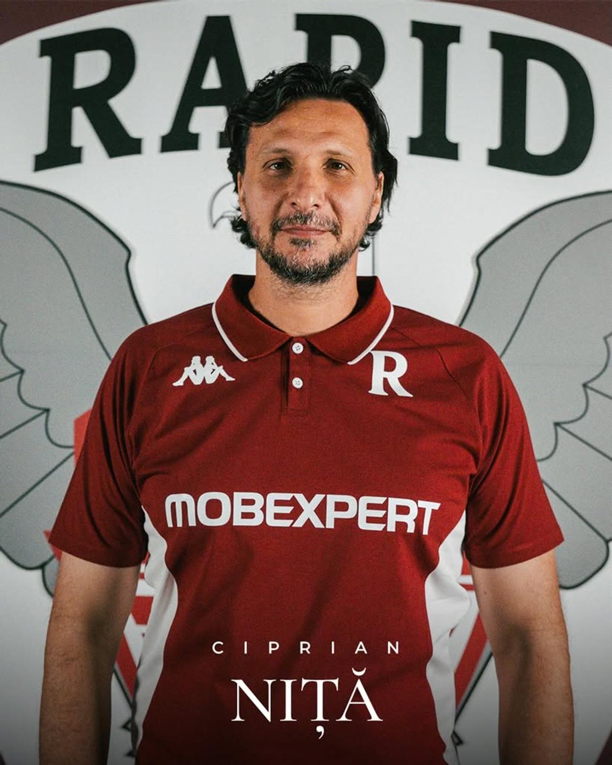 Rapid și-a prezentat staff-ul! Pancu a adus un om de la Dinamo