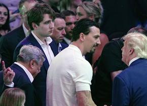 În timp ce Suedia o zdrobea pe Tunisia, Zlatan Ibrahimovic era alături de Donald Trump