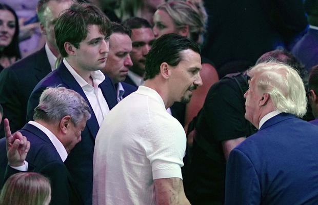 În timp ce Suedia o zdrobea pe Tunisia, Zlatan Ibrahimovic era alături de Donald Trump