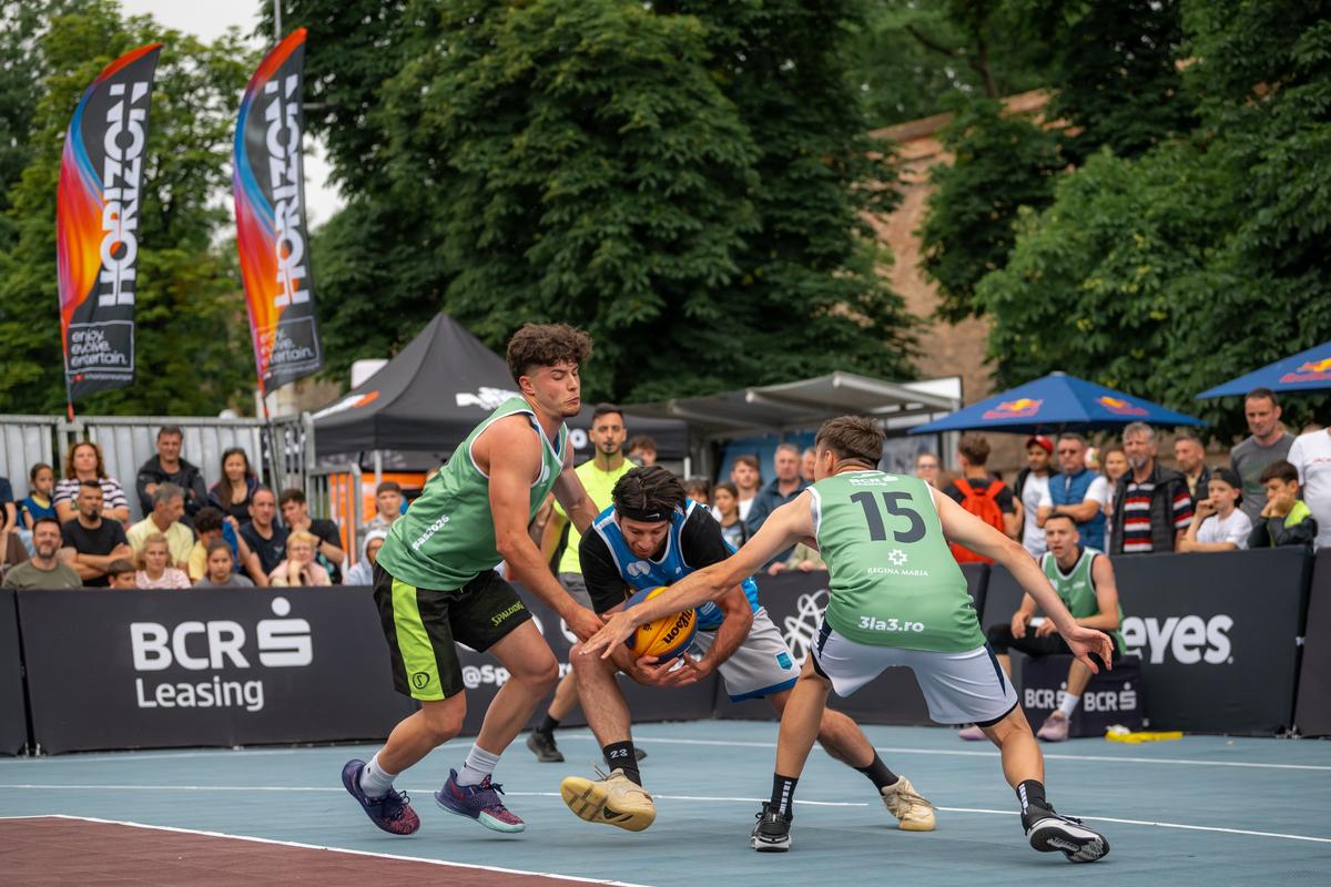 Peste 15.000 de participanți la prima ediție Sport Arena Streetball Sibiu » Cine sunt câștigătorii de anul acesta