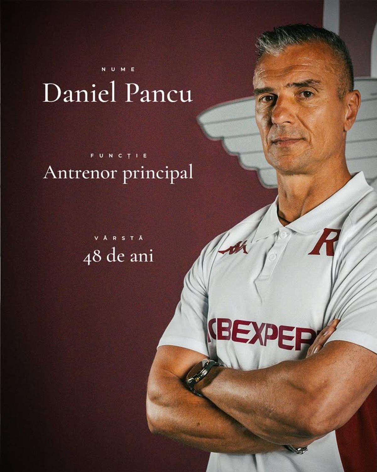 Rapid și-a prezentat staff-ul! Pancu a adus un om de la Dinamo