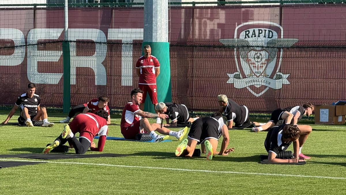 Reunire Rapid sub comanda lui Daniel Pancu