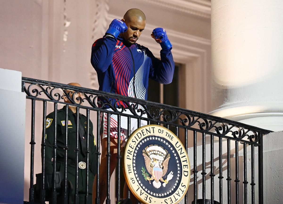 Donald Trump - gala UFC Casa Albă