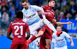 Craiova - CFR Cluj: Ardelenii pot intra în play-off de pe prima poziție! Trei PONTURI pentru derby-ul etapei în Liga 1