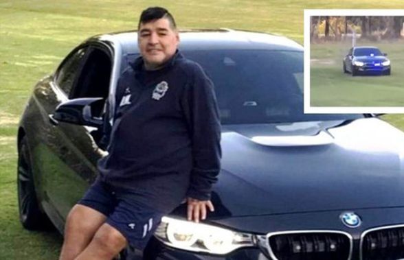 VIDEO Diego Maradona și-a luat o mașină de 200.000 de dolari, interzisă pe străzile din Argentina