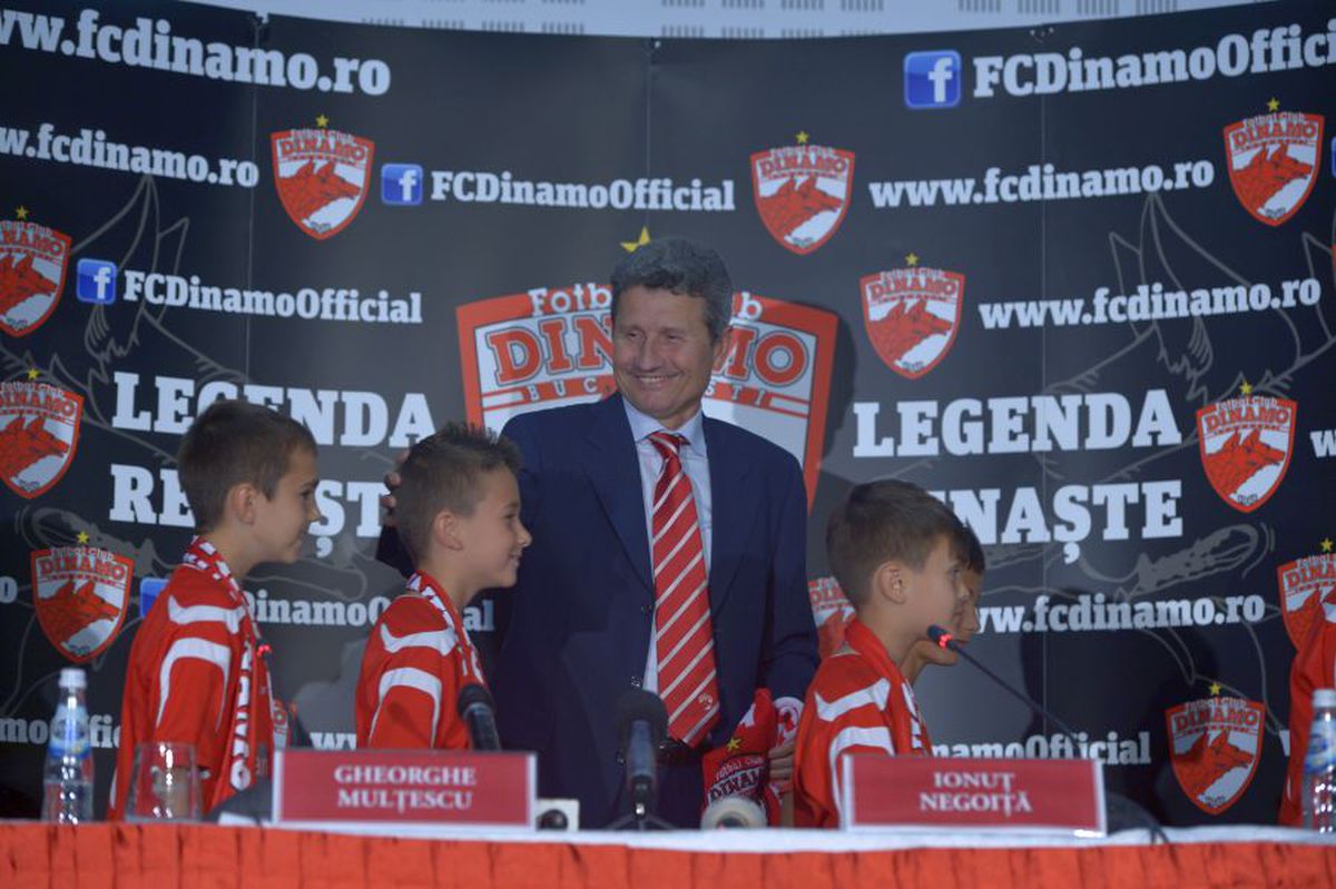 Gigi Mulțescu la Dinamo (2013)