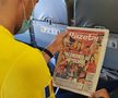 Cu Gazeta Sporturilor spre Tokyo » Olimpicii României au răsfoit ediția specială dedicată lor de GSP în ziua zborului