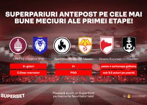Oferta e de partea ta! Vezi SuperPonturile pentru prima etapă a campionatului!