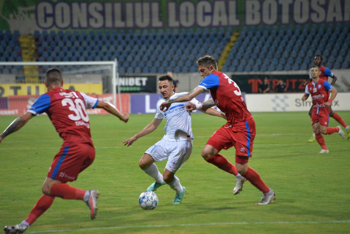 FC Botoșani - FCSB 0-0 » Șumudică doarme liniștit! Vicecampioana se încurcă pe terenul victimei favorite