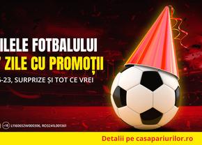 Casa fotbalului românesc! 7 zile de promoții și surprize online
