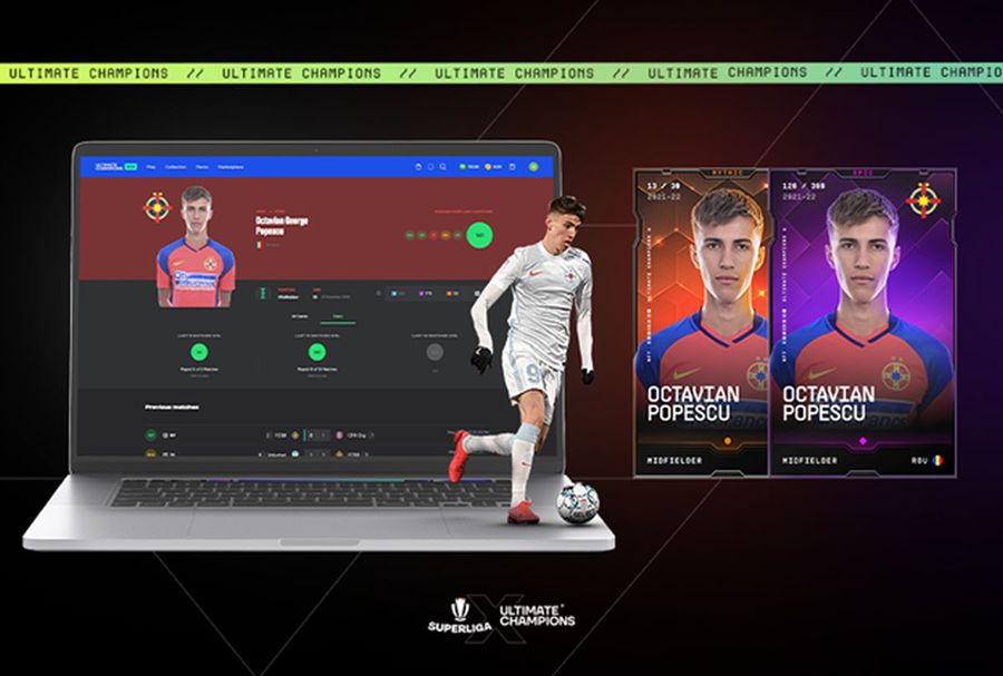 Ia startul în noul sezon din Superligă cu Ultimate Championship - platforma oficială de NFT Fantasy Football a campionatului