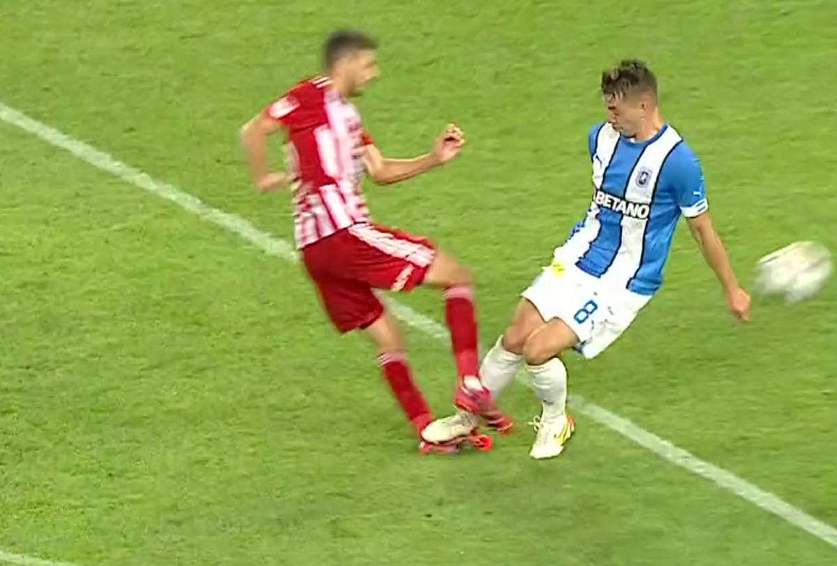 Prima decizie VAR în CSU Craiova - Sepsi